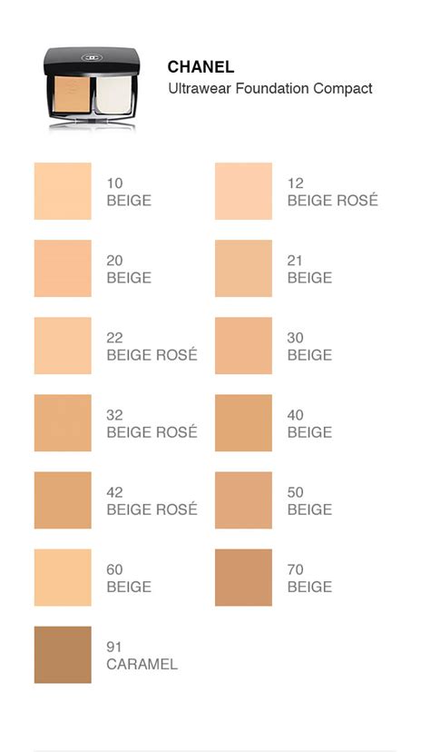 chanel makeup 30 beige|chanel foundation color shade chart.